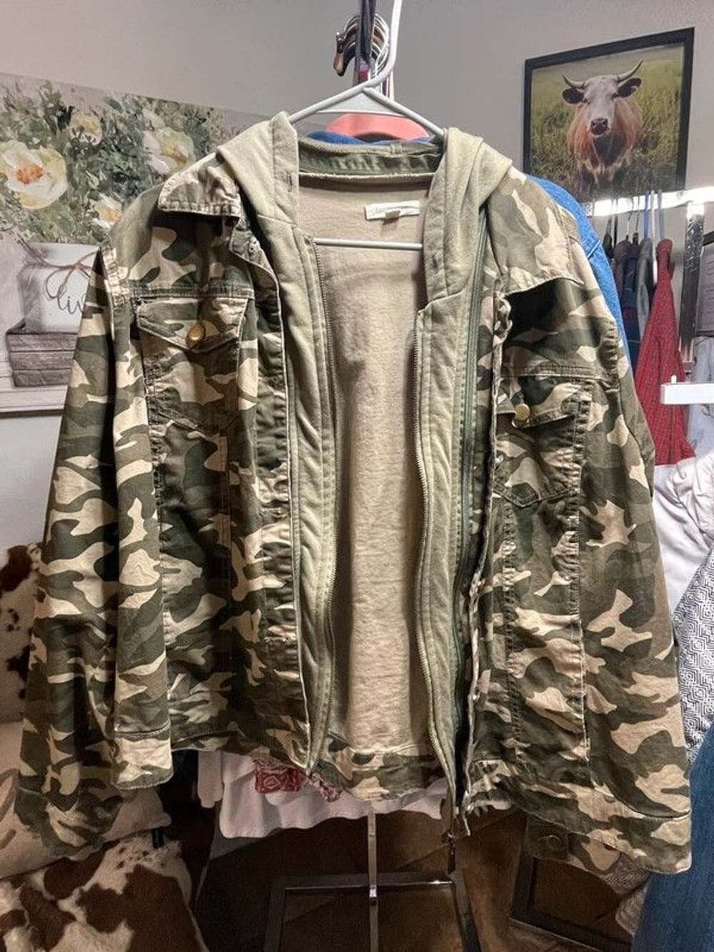 Women’s Camouflage Jacket 3X